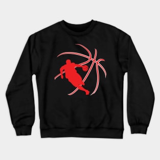 B-Ball player Crewneck Sweatshirt